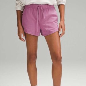 Lululemon Inner Glow HR Shorts 3” in Velvet Dust
